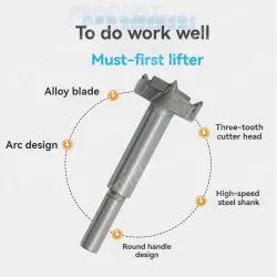 Woodworking hole opener 22mm