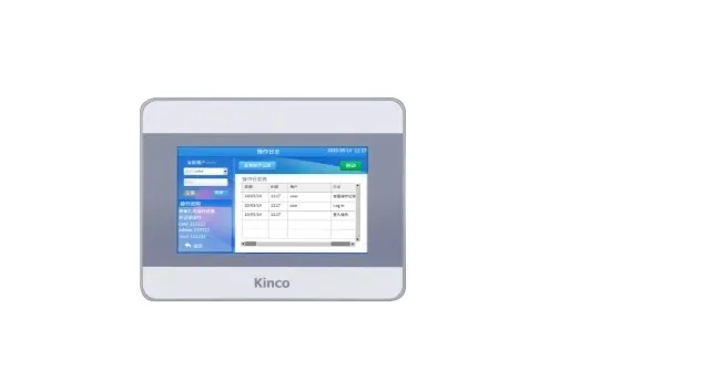 KINCO HMI MT070E 7" TFT 800&times;480 px USB Slave(Micro USB)/Serial port