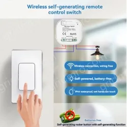 1 controller + 1 self-generating switch