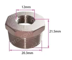 304/4 point/2 point stainless steel core inner and outer wire conversion joint