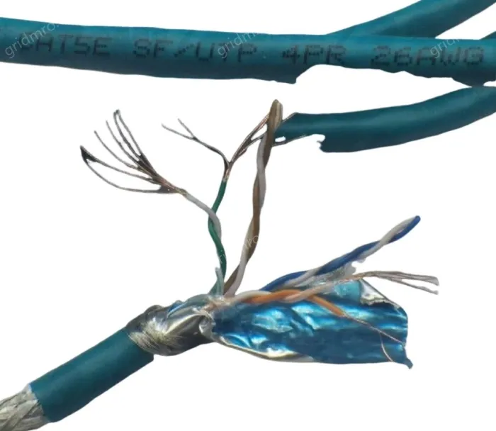 Ethernet cat5e sf/utp 4*2*26awg/7 pvc
