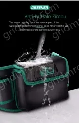 The waist bag can hold mobile phones and electric drills 1680D wear-resistant models