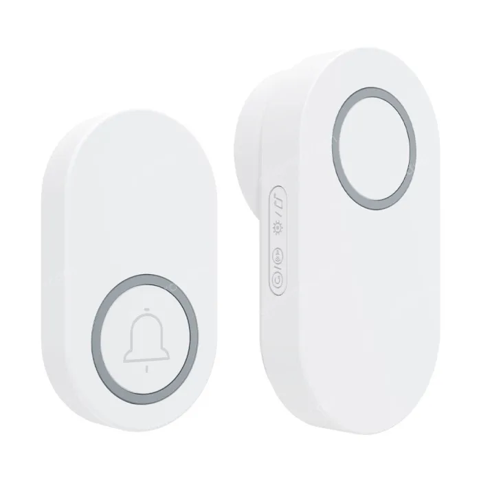 New home self generating wireless doorbell, battery free, waterproof, long-distance wall penetrable, 60 ringtones, remote control doorbell