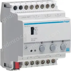 Dimmer 3 outputs KNX, 1/10V