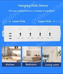 Single 2-plug USB 5m