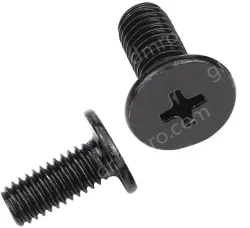 Carbon steel thin head screws M2*3.5*5