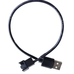 USB computer fan adapter cable 2Pin 5V 20cm