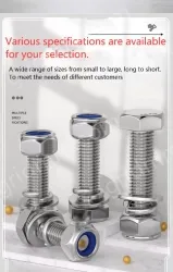 Combination Nut Set Locking M3*25-20 Sets