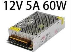 DC switching power supply, LED light strip light box monitoring special transformer 12V 5A 60W