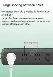 Anti-thunder and anti-surge Total control 6 positions 2.8m