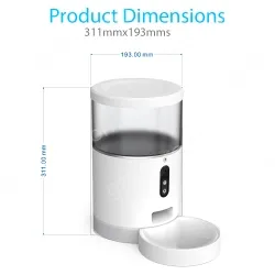 WiFi pet feeder BL4/video version