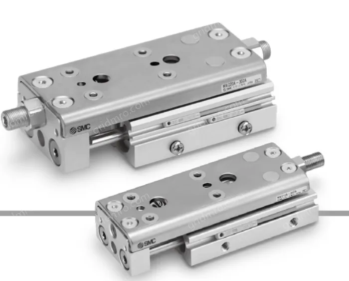 Air Slide Table Double-ported Type MXQ B Series &oslash;6, &oslash;8, &oslash;12, &oslash;16, &oslash;20